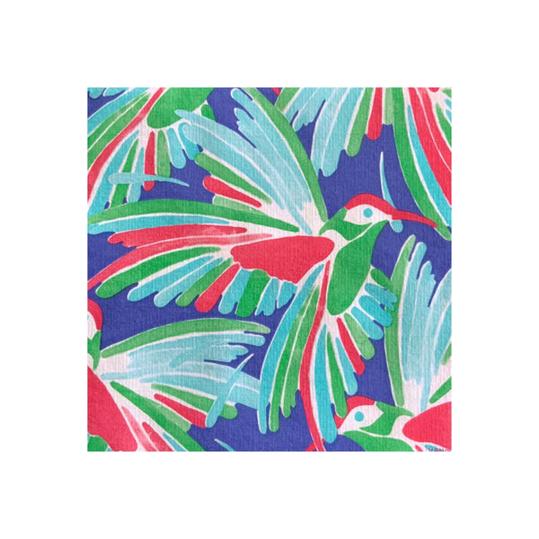 Francoise Paviot Cocktail Napkins - Humming Bird