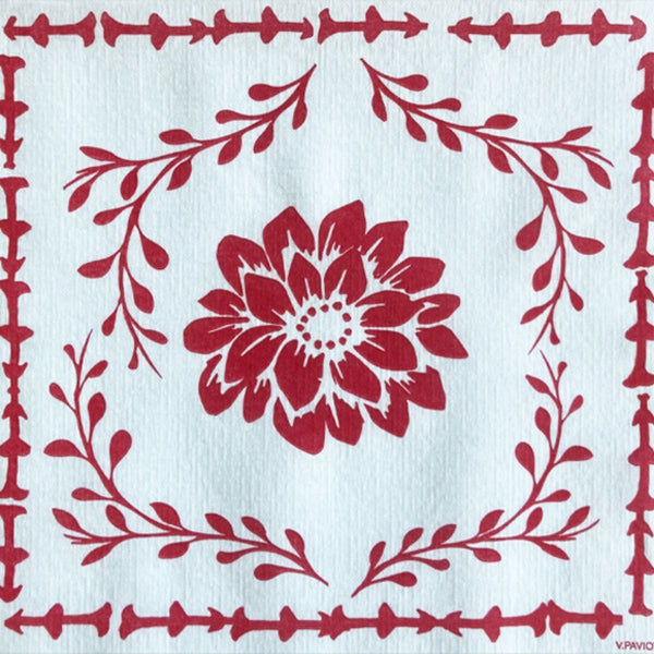 Francoise Paviot Dinner Napkin - Flower Folk