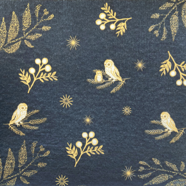 Francoise Paviot Dinner Napkins - Blue Owl