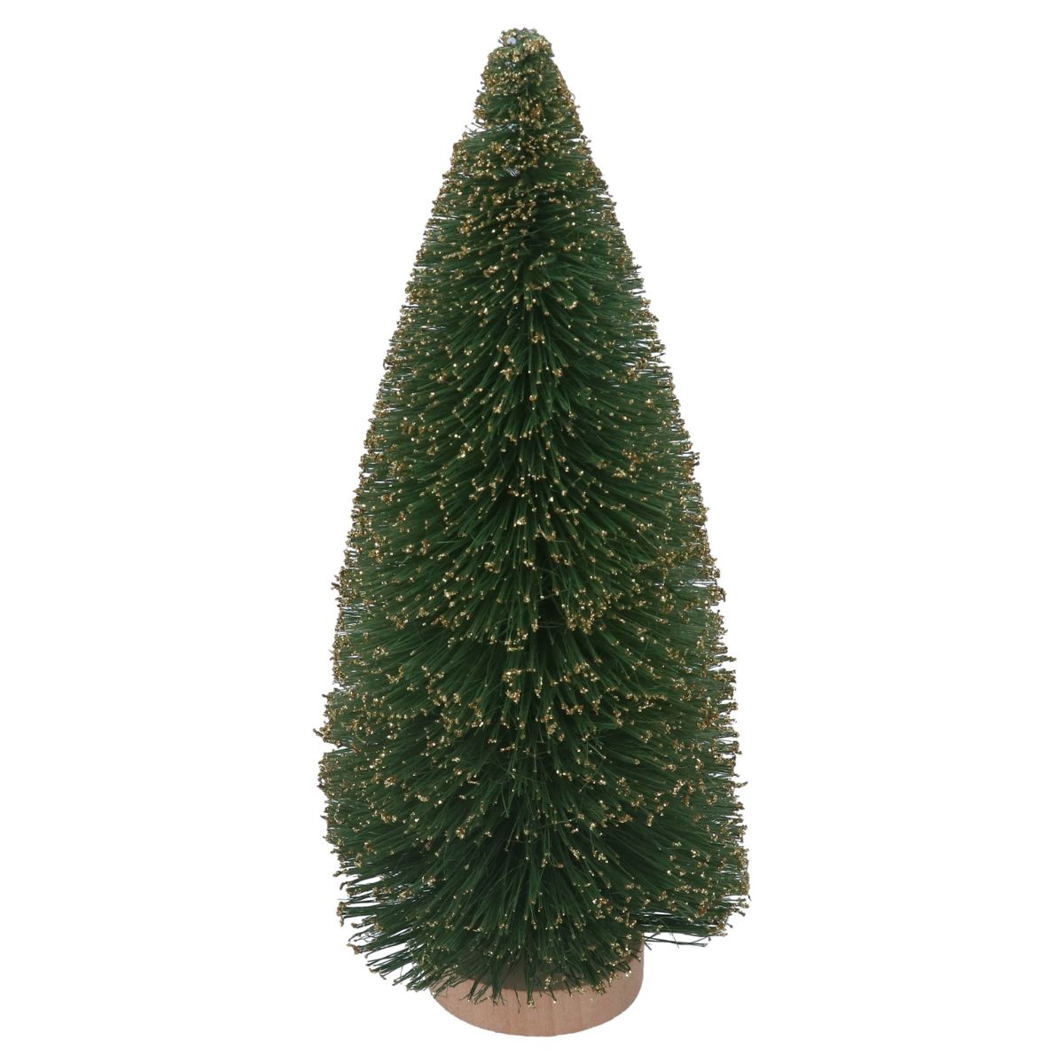 Gisela Graham Green Bristle Tree and Gold Tip | Divertimenti Cookshop