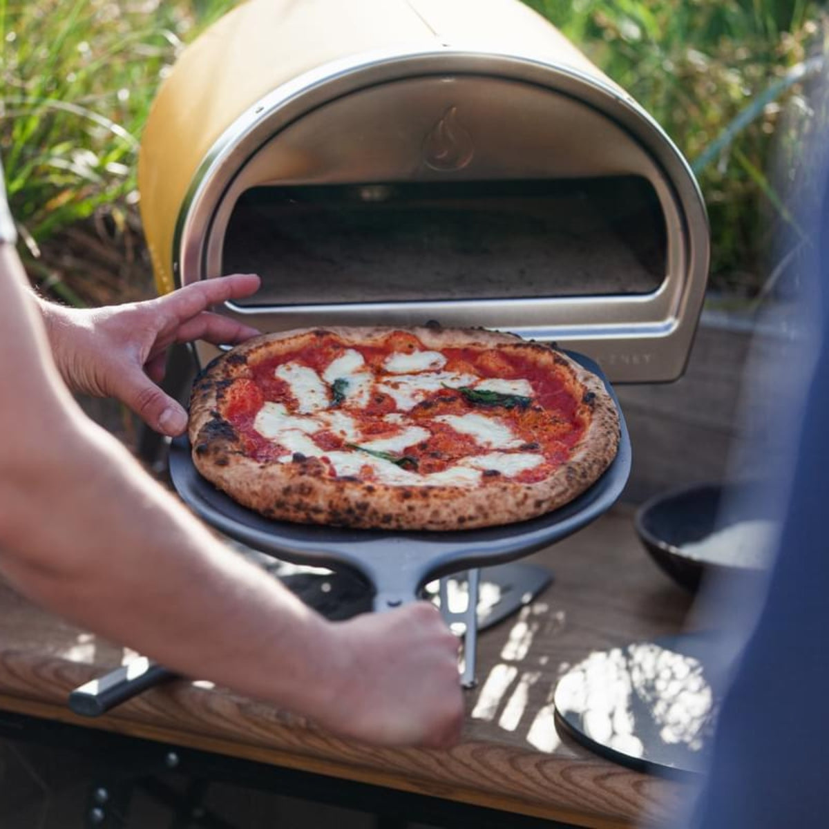 Gozney Roccbox Pizza Oven - Limited Edition Yellow | Divertimenti Cookshop
