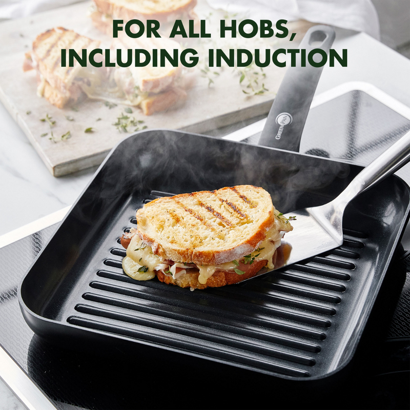 GreenPan Square Grill - 28cm