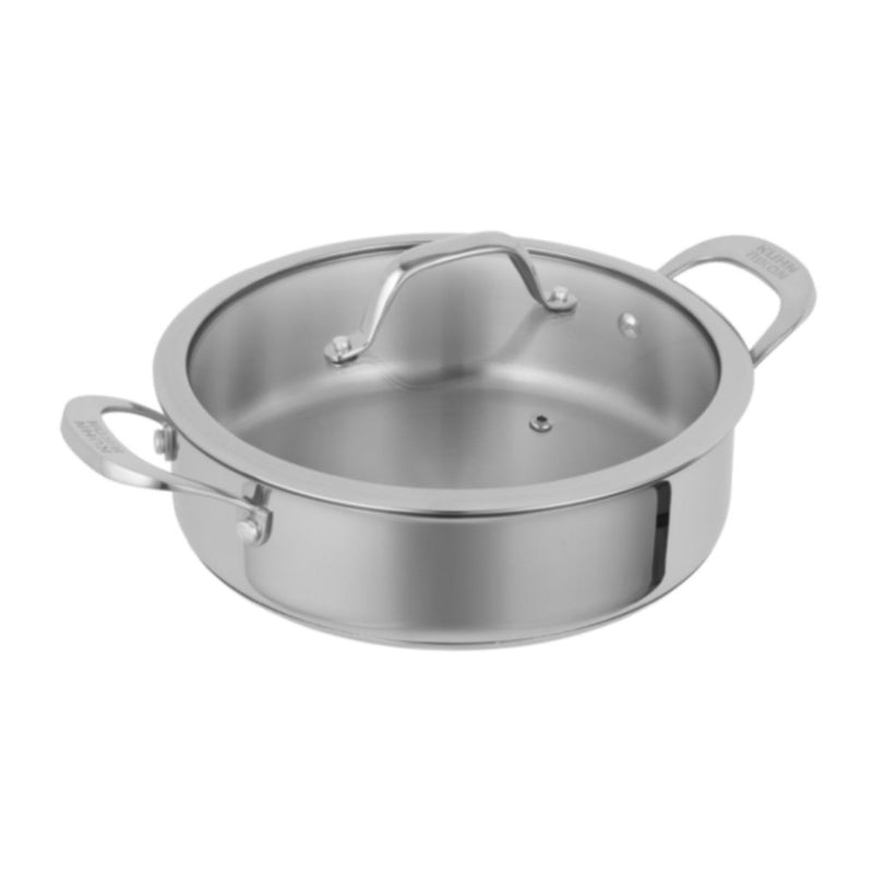 Kuhn Rikon S - Steel Saute Pan - 28cm