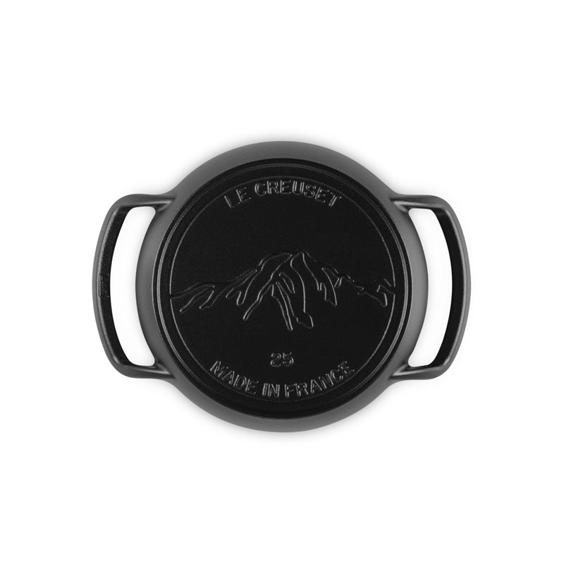 Le Creuset Black BBQ Round Skillet - 25cm