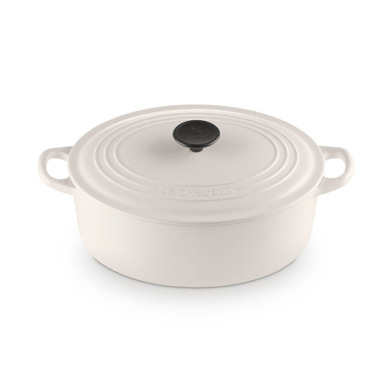 Le Creuset Creme Oval Casserole - 29cm