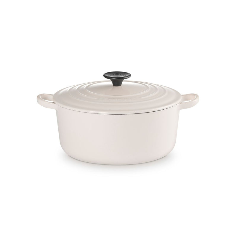Le Creuset Creme Round Casserole - 24cm