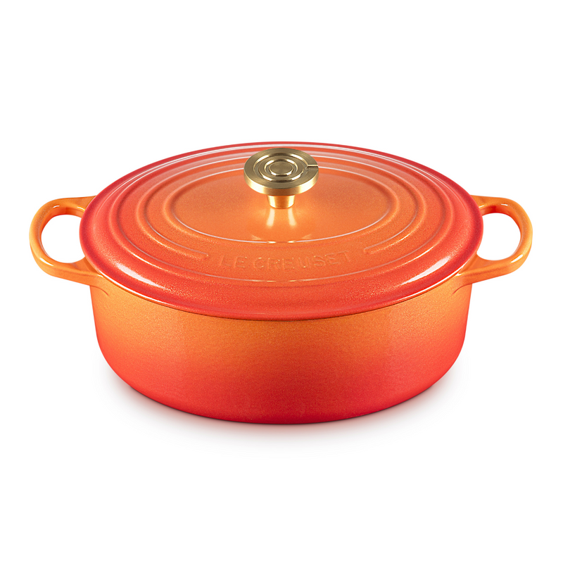 Le Creuset Flamme Doree Oval Casserole - 29cm