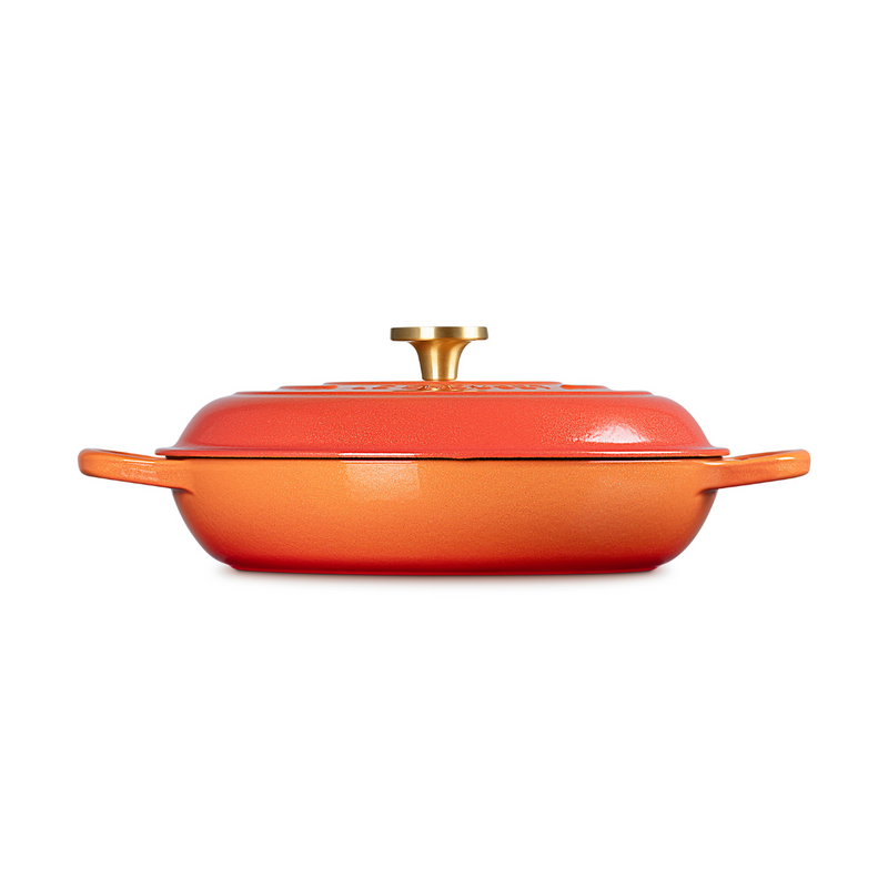 Le Creuset Flamme Doree Shallow Casserole - 30cm