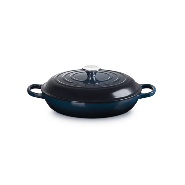 Le Creuset Nuit Shallow Casserole - 30cm
