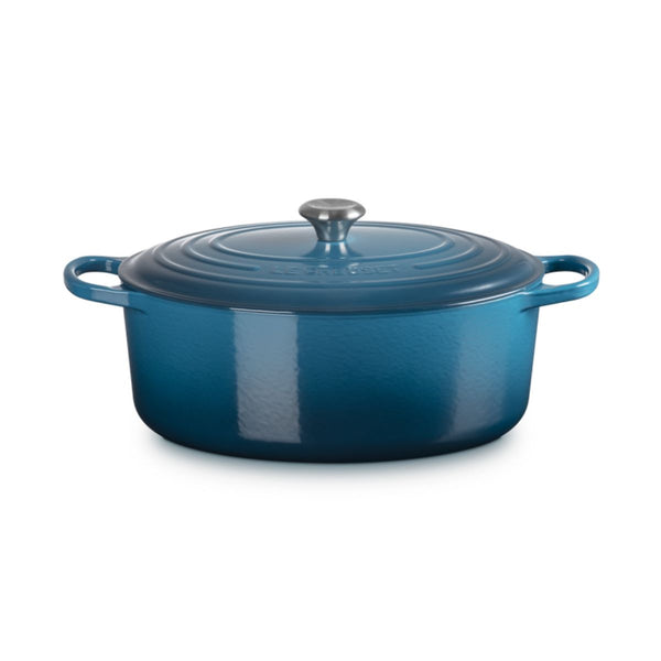 Le Creuset Oval Casserole Deep Teal 35cm