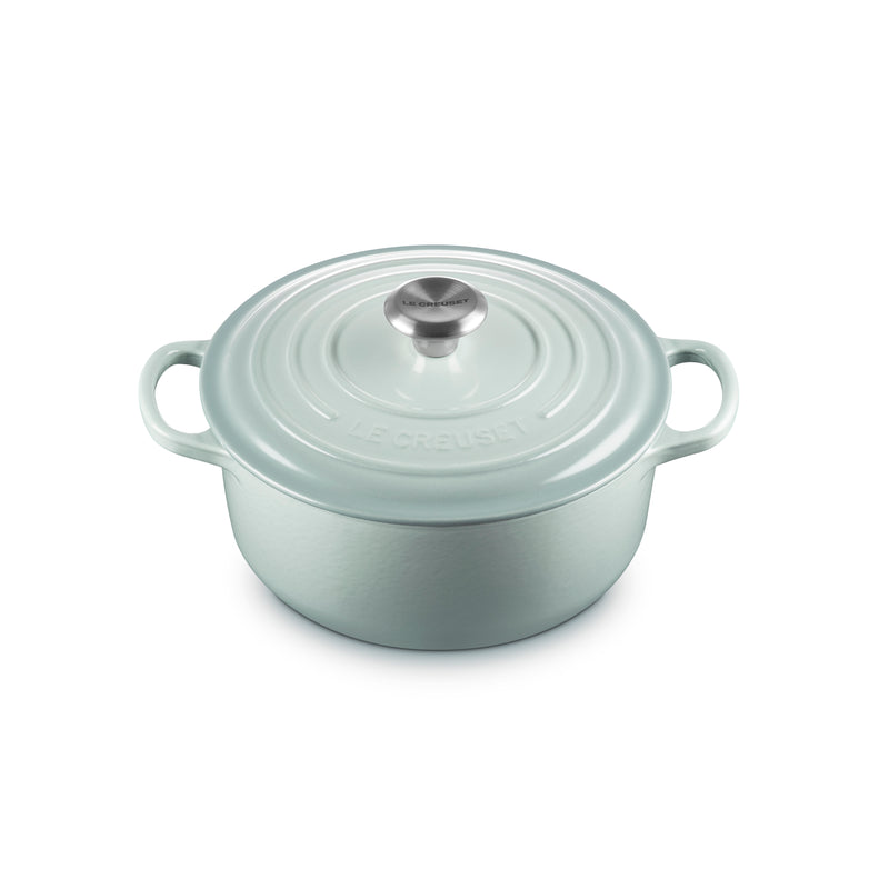 Le Creuset Signature Seasalt Round Casserole - 24cm