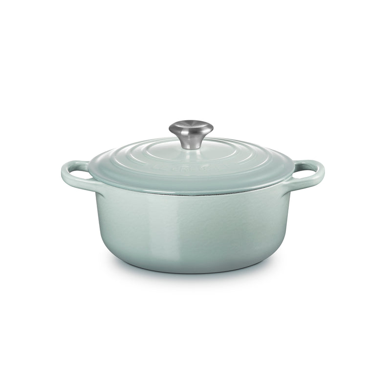 Le Creuset Signature Seasalt Round Casserole - 24cm