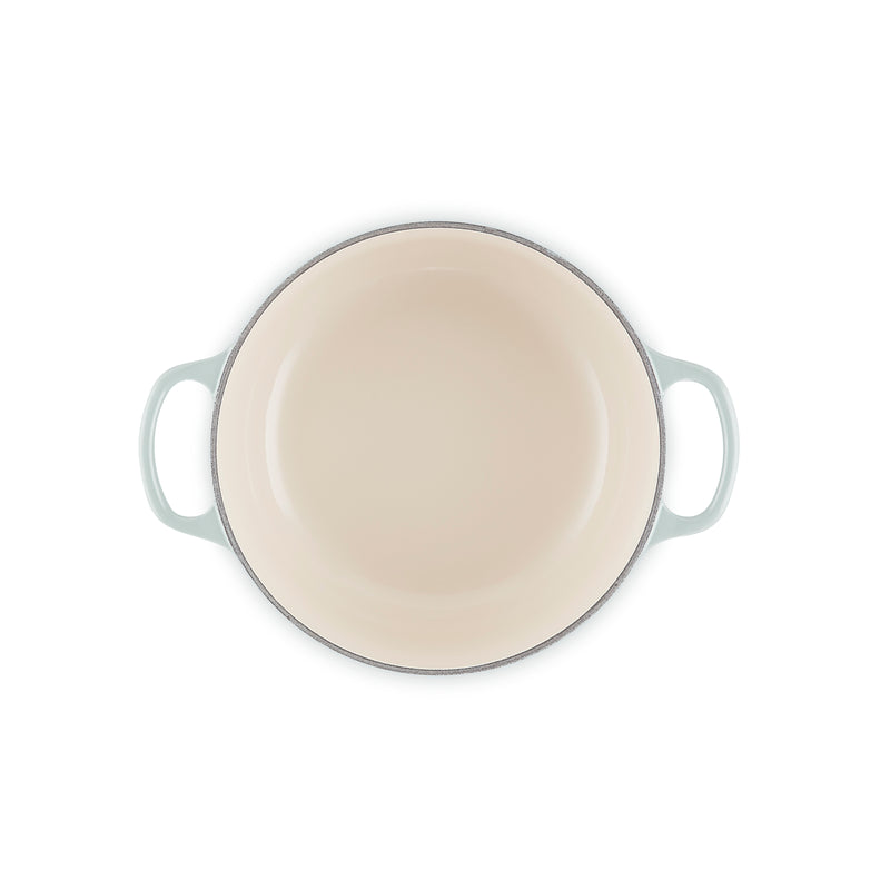 Le Creuset Signature Seasalt Round Casserole - 24cm
