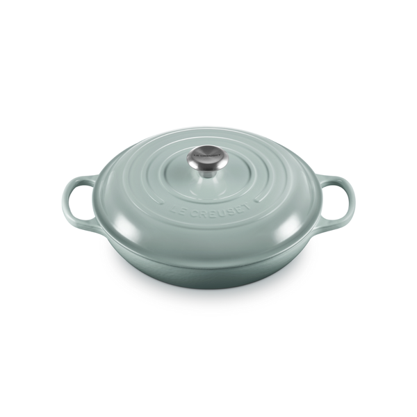 Le Creuset Signature Seasalt Shallow Casserole - 30cm