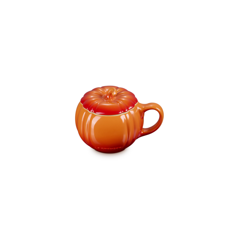 Le Creuset Volcanic Pumpkin Mug + Lid - 400ml