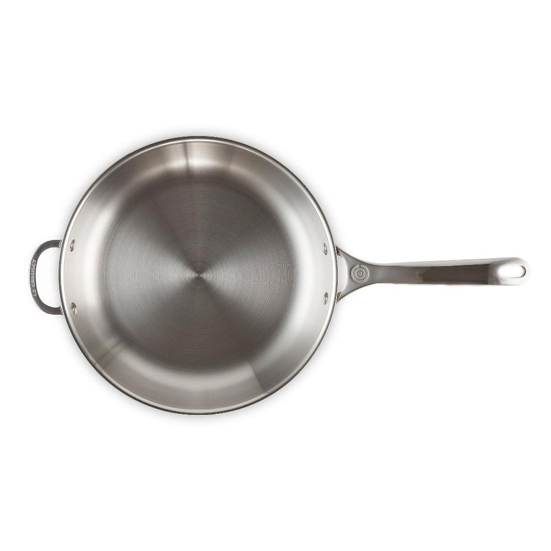 Le Creuset Signature 3 - ply Stainless Steel Uncoated Frying Pan 28cm