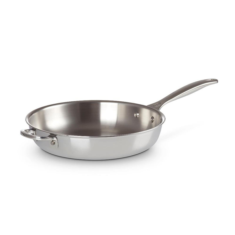 Le Creuset Signature 3 - ply Stainless Steel Uncoated Frying Pan 28cm