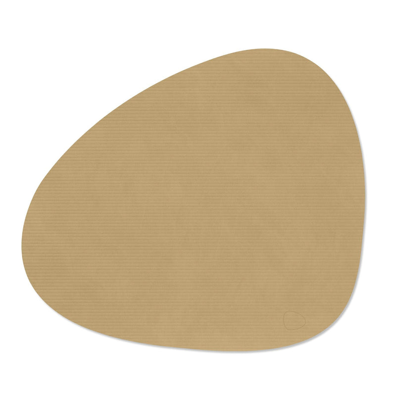 Lind DNA Corduroy Khaki Curve Table Mat