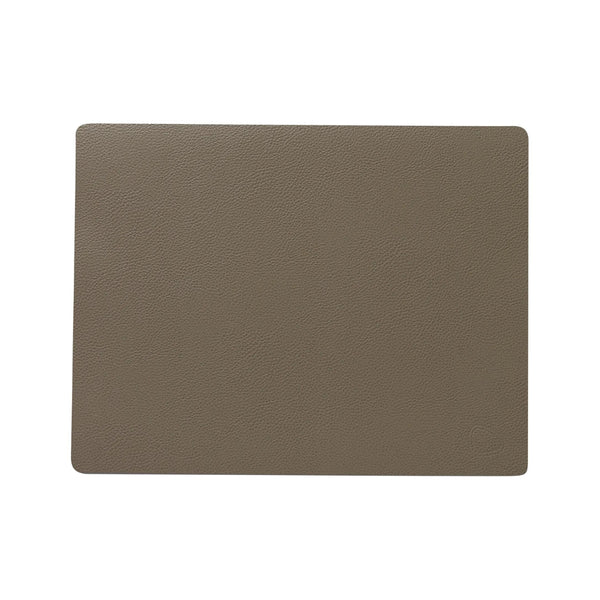 Lind DNA Serene Leather Table Mat - Moss