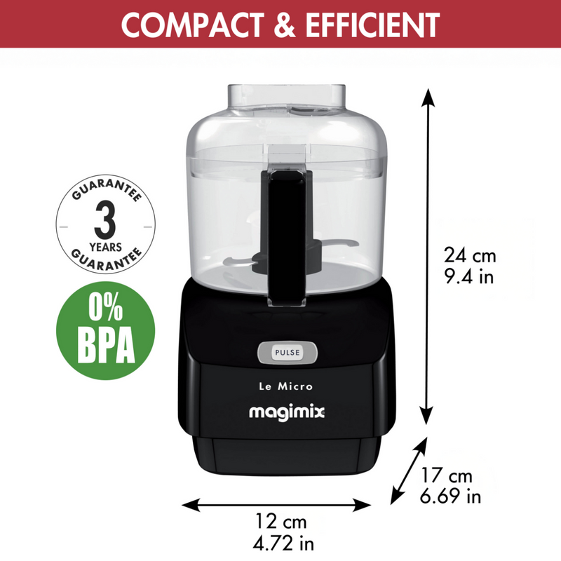 Magimix Mini Chopper - Black