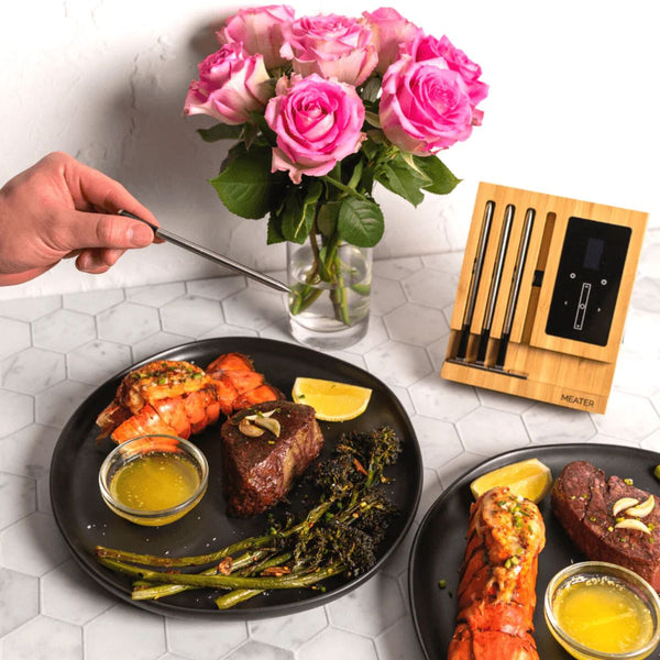 Meater Block Steak Dinner Lifestyle