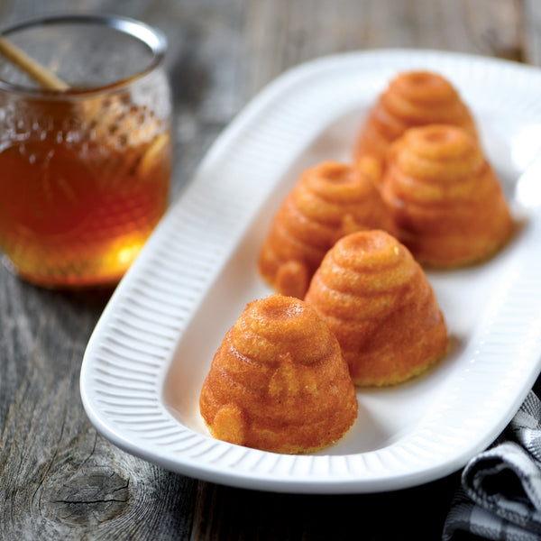 Nordic Ware Gold Beehive Cakelet Pan