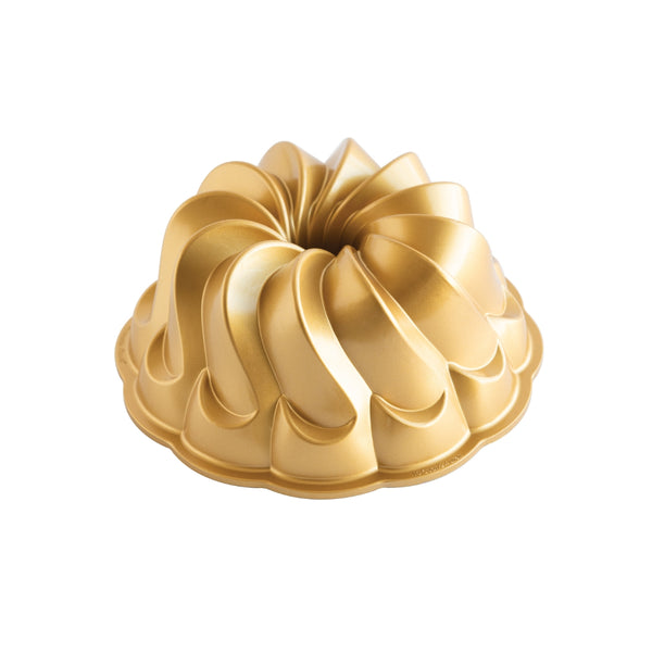 Nordic Ware Gold Pirouette Bundt Pan