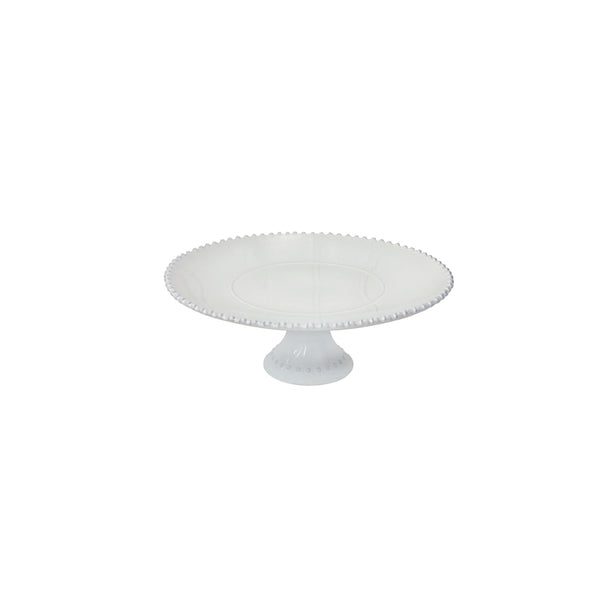 Costa Nova Pearl White Footed Cakestand - 34cm