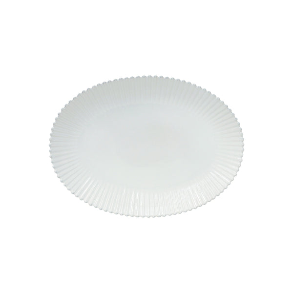 Costa Nova Pearl White Oval Platter - 50cm