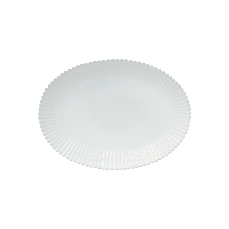 Costa Nova Pearl White Oval Platter - 50cm