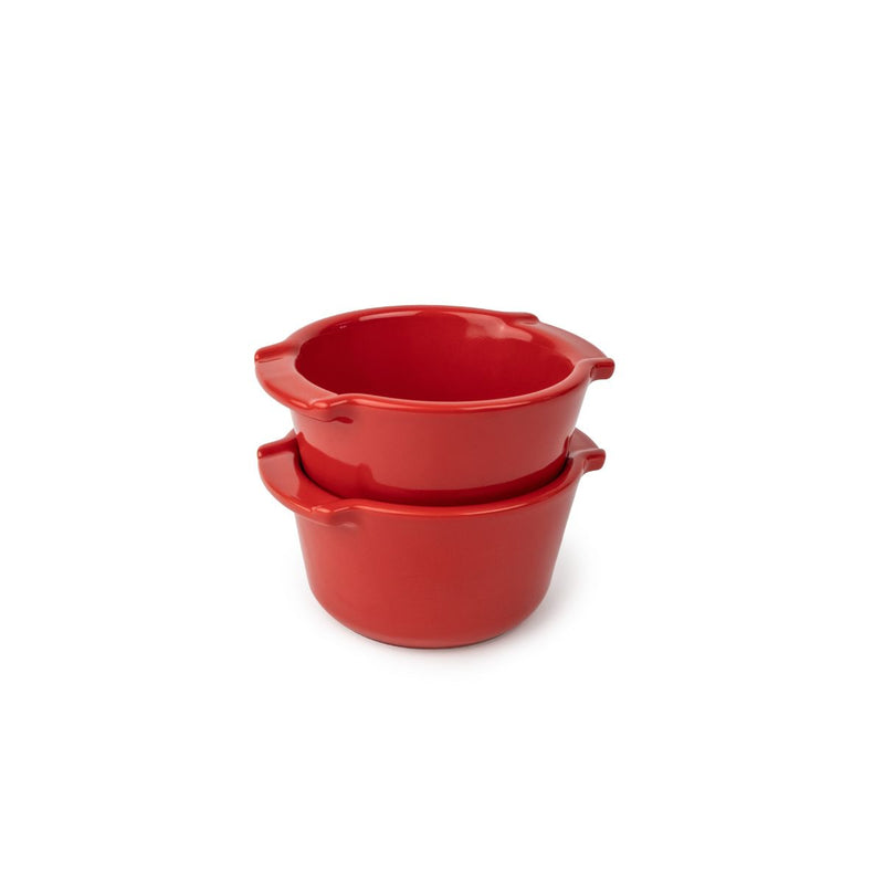 Red Rocqgroup Ramekin Peugeot Ramekins Red - Pair | Divertimenti Cookshop