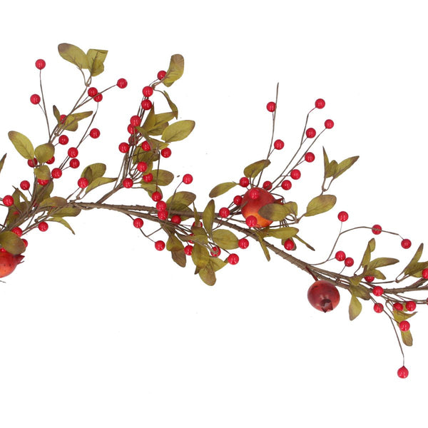 Physalis/Red Berry Garland 1.8m