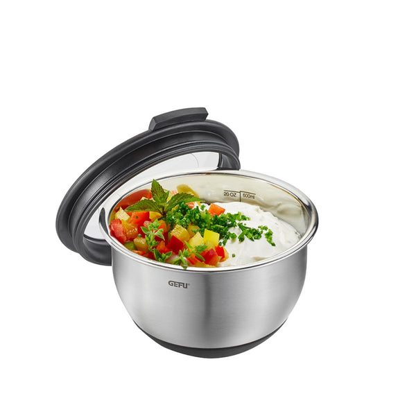 Gefu Stainless Steel Food Storage Bowl – 12cm