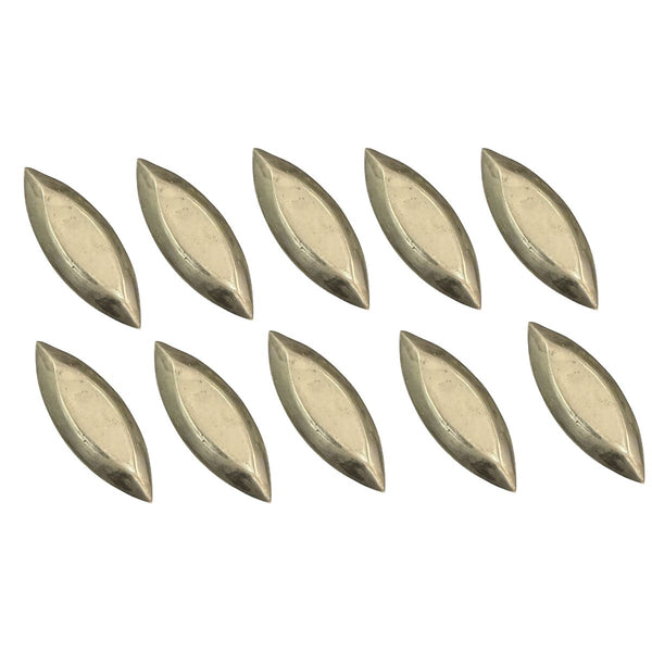 Set of 10 Gobel Barquette Plain 8.cm