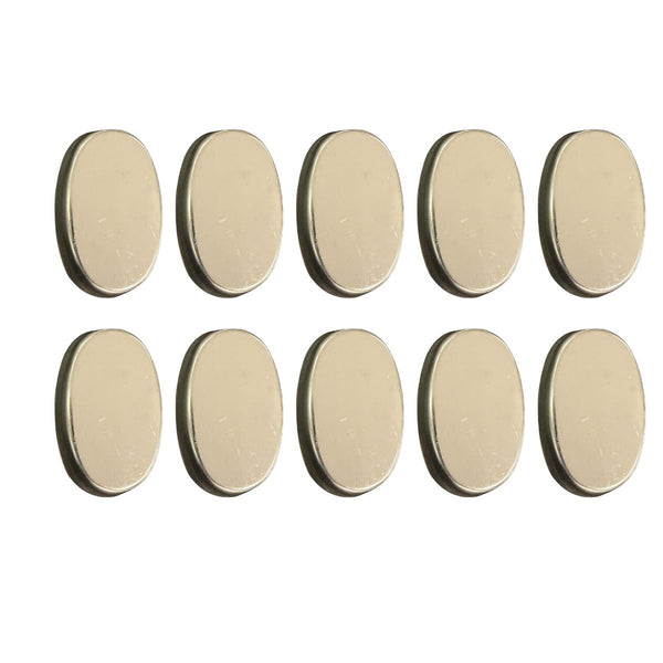 set of 10 gobel oval aspic mould 8cmx5cm