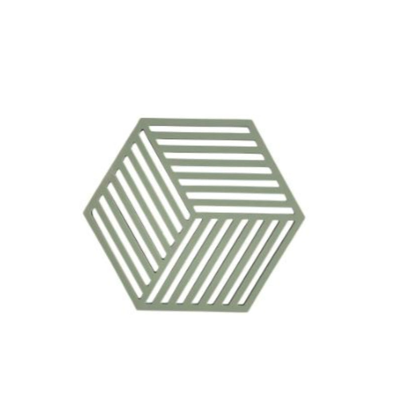 Silicone Trivet Hexagon - Rosemary