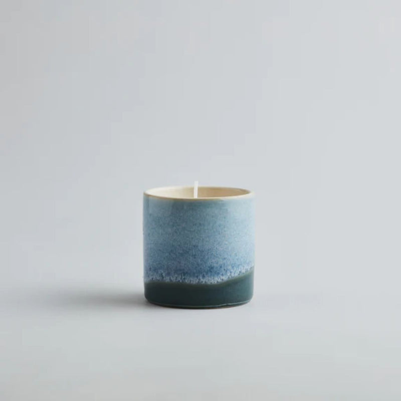 St. Eval Sea Blue Sea & Shore Candle In Pot - Fig Tree