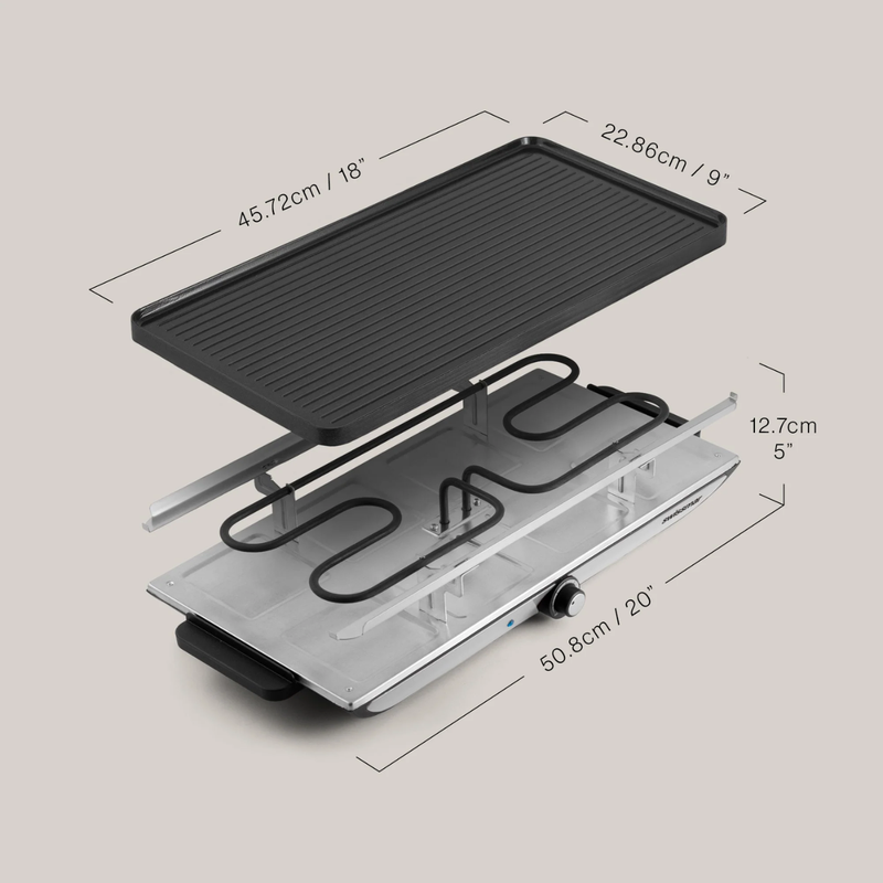 Swissmar Geneva Raclette Grill – 8 Person
