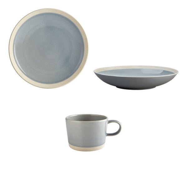 12 piece Elements Sky Tableware Set