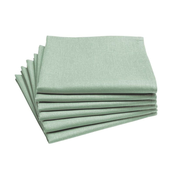 Coucke Plain Napkins in Sage