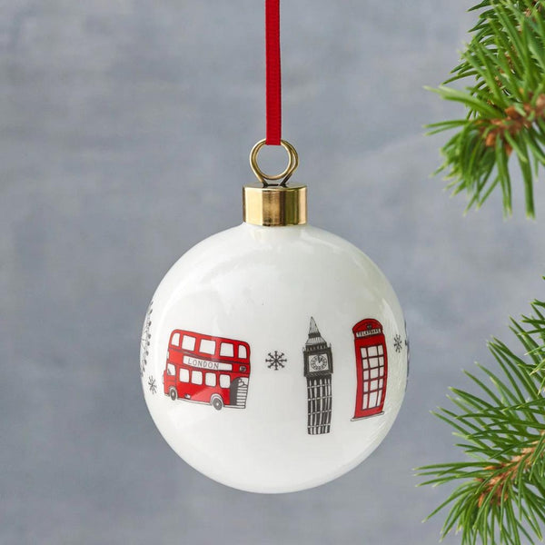 Victoria Eggs London Bauble - Skyline Icons