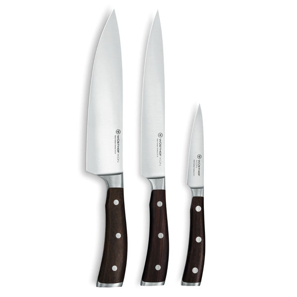 Wusthof Ikon 3 piece knife set 