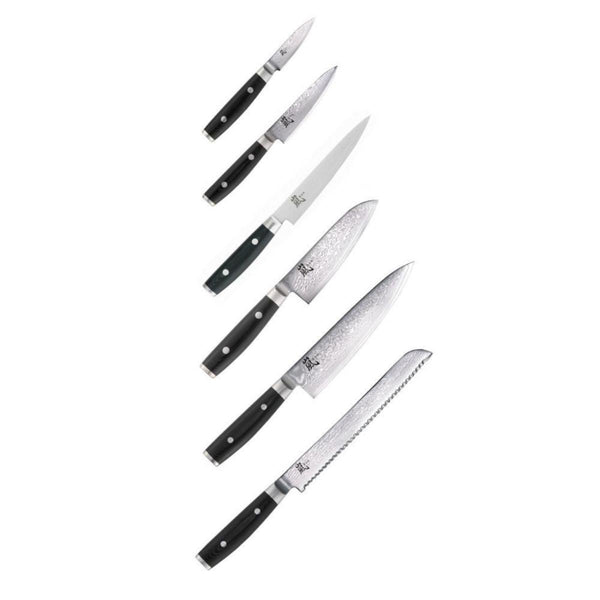 Yaxell Ran 6 - Piece Knife Block Set