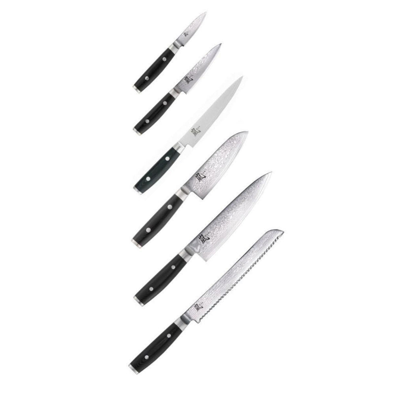 Yaxell Ran 6 - Piece Knife Block Set