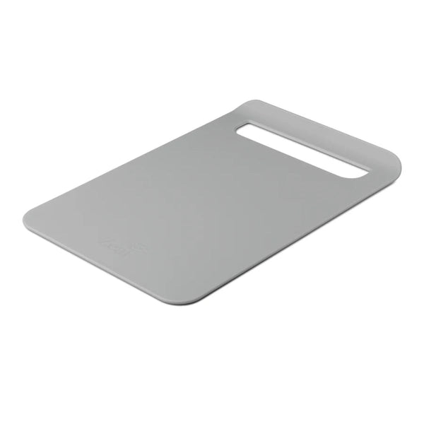 Zeal Large Straight To Pan Slim Chopping Board Light Grey