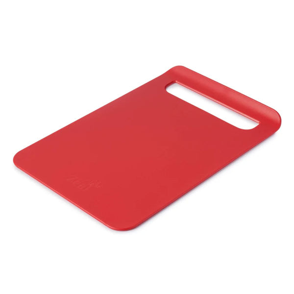Zeal Large Straight To Pan Slim Chopping Board Red