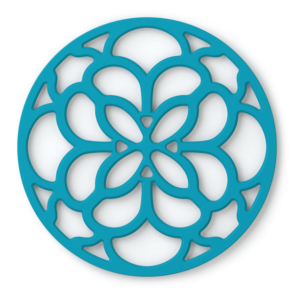 Zeal Silicone Round Trivet – Aqua