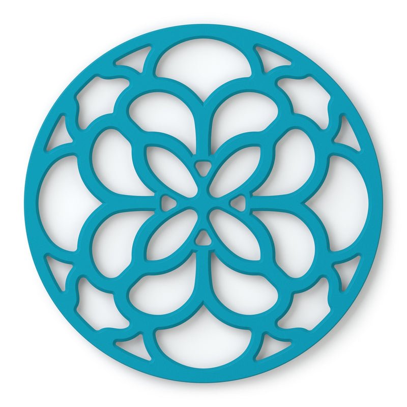 Zeal Silicone Round Trivet – Aqua