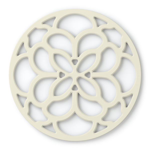 Zeal Silicone Round Trivet – Cream