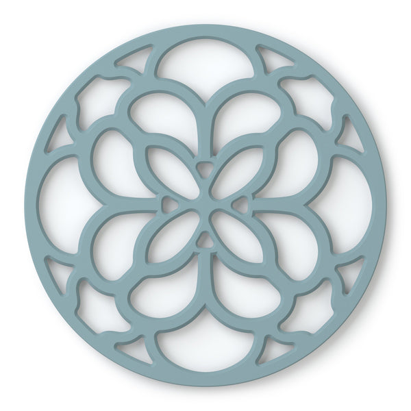 Zeal Silicone Round Trivet – Duck Egg
